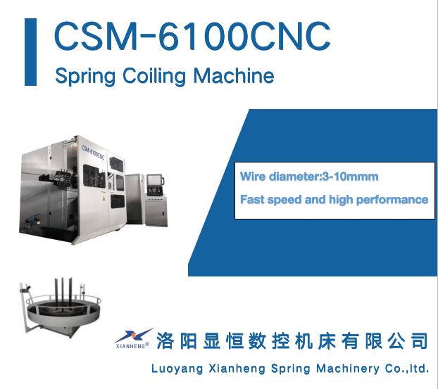 What should we pay attention to when operating the spring machine?